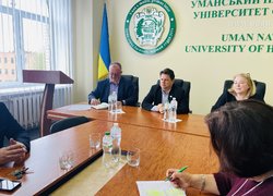 Уманський національний університет відвідав заступник Міністра освіти і науки України Михайло ВИННИЦЬКИЙ
