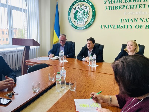 Уманський національний університет відвідав заступник Міністра освіти і науки України Михайло ВИННИЦЬКИЙ