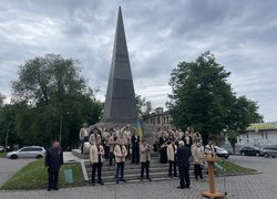 Колектив Уманського національного університету вшанував загиблих у Другій світовій війні 