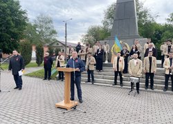 Колектив Уманського національного університету вшанував загиблих у Другій світовій війні 