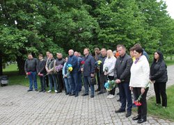 Колектив Уманського національного університету вшанував загиблих у Другій світовій війні 