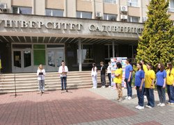 «Європа — це Україна»: В Уманському НУ відбулись заходи до Дня Європи в Україні