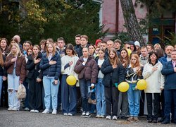 Університет урочисто посвятив першокурсників у студентську родину