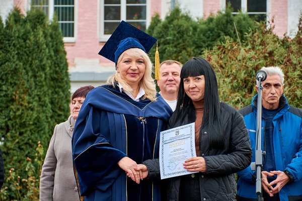 Викладачі УНУ отримали відзнаки до Дня працівника освіти