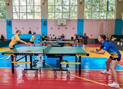 В УНУ відбувся чемпіонат України з настільного тенісу серед жіночих команд Вищої ліги