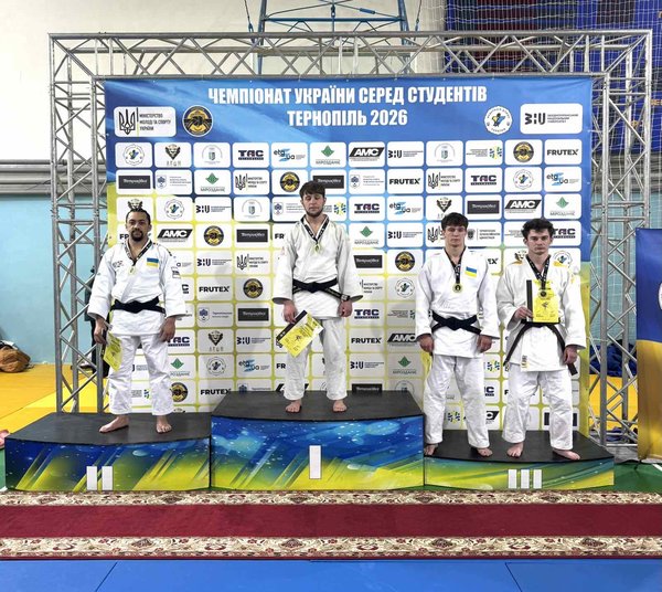 Студент УНУ здобув «срібло» на чемпіонаті України з дзюдо