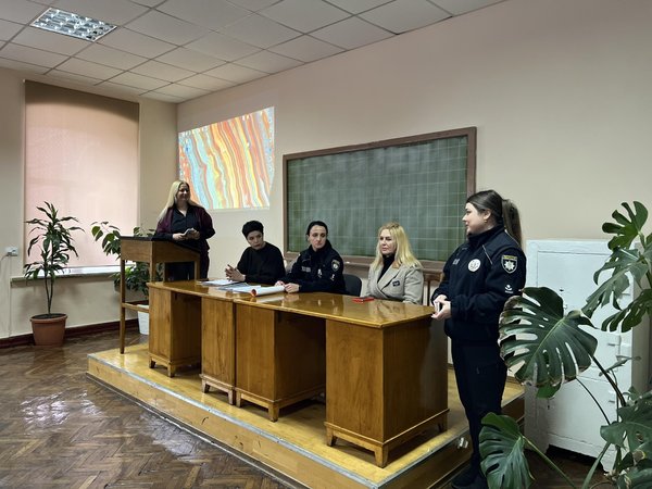 В УНУ відбулася серія профілактичних зустрічей із правоохоронцями