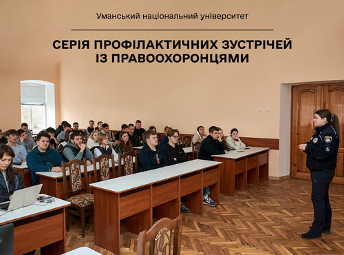В УНУ відбулася серія профілактичних зустрічей із правоохоронцями
