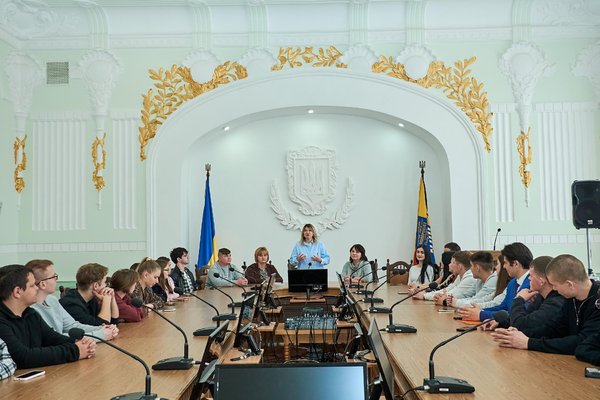 В УНУ відбулася зустріч новообраної ради студентського самоврядування з керівництвом університету