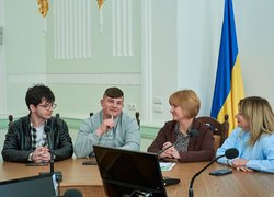 В УНУ відбулася зустріч новообраної ради студентського самоврядування з керівництвом університету