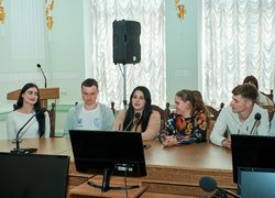 В УНУ відбулася зустріч новообраної ради студентського самоврядування з керівництвом університету