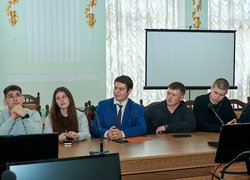 В УНУ відбулася зустріч новообраної ради студентського самоврядування з керівництвом університету