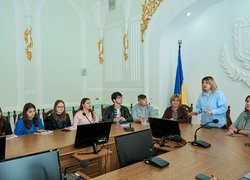 В УНУ відбулася зустріч новообраної ради студентського самоврядування з керівництвом університету