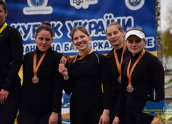 Перемоги студентів УНУ на Кубку України з веслування на байдарках і каное