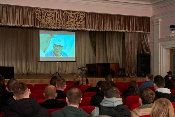 В УНУ відбувся кінопоказ документального фільму «Хлібний капітан України»