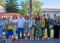 УНУ разом із громадою відзначив 35-річчя Незалежності України