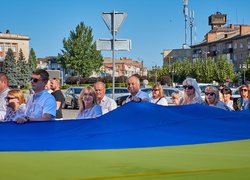 УНУ разом із громадою відзначив 35-річчя Незалежності України