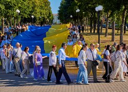 УНУ разом із громадою відзначив 35-річчя Незалежності України