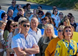 УНУ разом із громадою відзначив 35-річчя Незалежності України