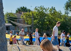 УНУ разом із громадою відзначив 35-річчя Незалежності України