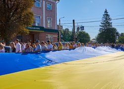 УНУ разом із громадою відзначив 35-річчя Незалежності України