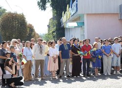 Університетська спільнота УНУ долучилася до відкриття меморіалу Євгену Коновальцю