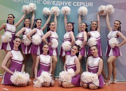 Черлідерки Уманського університету представила Черкащину на всеукраїнському етапі «Пліч-о-пліч»