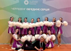 Черлідерки Уманського університету представила Черкащину на всеукраїнському етапі «Пліч-о-пліч»