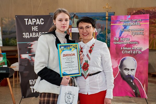 Творчі перемоги молоді УНУ на конкурсі «Тарас Шевченко – геній слова, образу, думки»