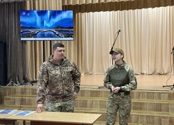 Зустріч із військовослужбовцями: студентам УНУ презентували можливості військової освіти