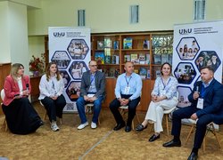 Ювілей як точка зустрічі: в УНУ говорили про майбутнє освіти, бізнесу та партнерства