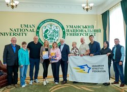 Уманський університет підписав меморандум про співпрацю з Федерацією легкої атлетики України