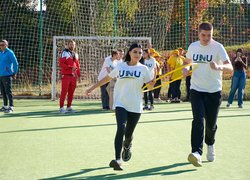 Сила, спритність і єдність: в УНУ відбулися «Козацькі забави»
