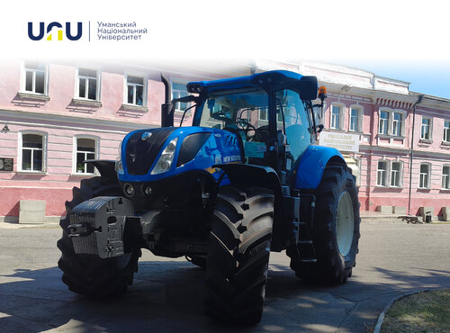 Від інвестицій у сучасну техніку до реальних наукових результатів: в УНУ використовують новий трактор для досліджень
