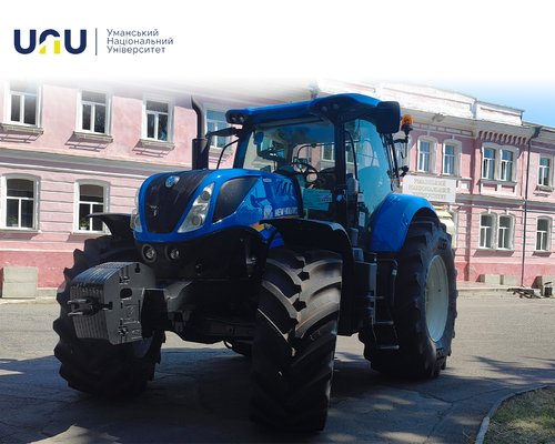 Від інвестицій у сучасну техніку до реальних наукових результатів: в УНУ використовують новий трактор для досліджень