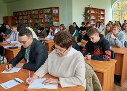 Уманський університет долучився до Всеукраїнського радіодиктанту національної єдності – 2026