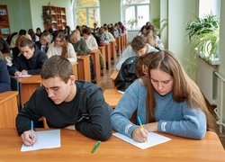 Уманський університет долучився до Всеукраїнського радіодиктанту національної єдності – 2026