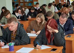 Уманський університет долучився до Всеукраїнського радіодиктанту національної єдності – 2026