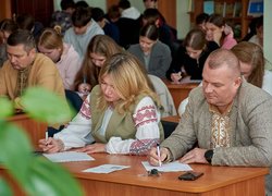 Уманський університет долучився до Всеукраїнського радіодиктанту національної єдності – 2026