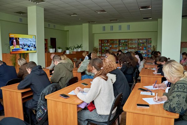Уманський університет долучився до Всеукраїнського радіодиктанту національної єдності – 2026