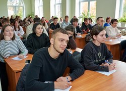 Уманський університет долучився до Всеукраїнського радіодиктанту національної єдності – 2026