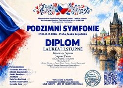 Творчий тріумф у Празі: студентка УНУ здобула перемогу на міжнародному конкурсі