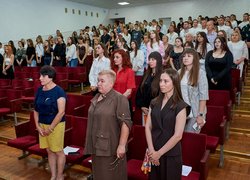 «Пам’ять, що говорить. Мова, що єднає»: в УНУ провели першу лекцію для першокурсників
