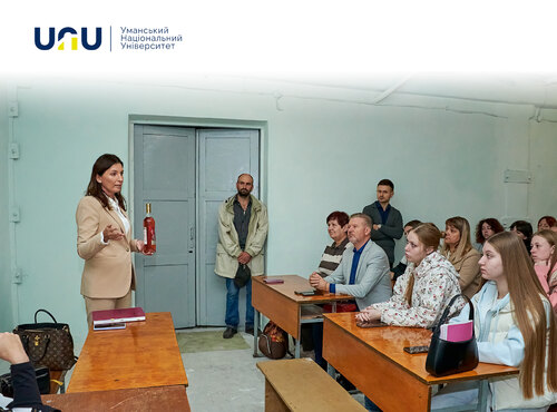 Виноробство як справа, що представляє Україну у світі: в УНУ відбулася зустріч із Наталією Бурлаченко