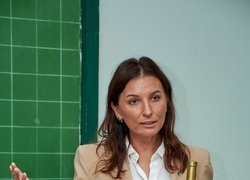 Виноробство як справа, що представляє Україну у світі: в УНУ відбулася зустріч із Наталією Бурлаченко