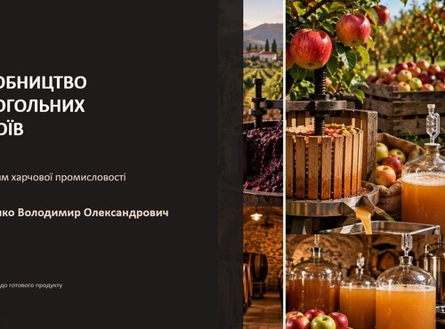 НОВІ ГОРИЗОНТИ ХАРЧОВИХ ТЕХНОЛОГІЙ: ВИРОБНИЦТВО АЛКОГОЛЬНИХ НАПОЇВ