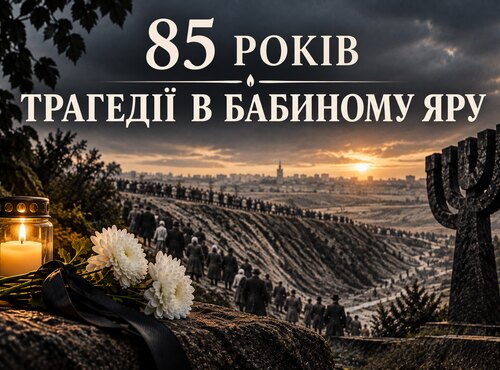 85-тій річниці трагедії в Бабиному Яру присвячується…