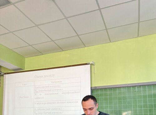 Звітування аспірантів на кафедрі плодівництва і виноградарства