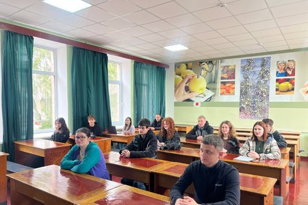 Секційне засідання студентської наукової конференції на кафедрі плодівництва і виноградарства