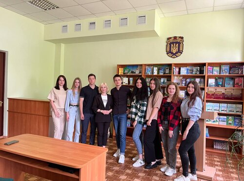 Засідання наукового товариства студентів УНУС